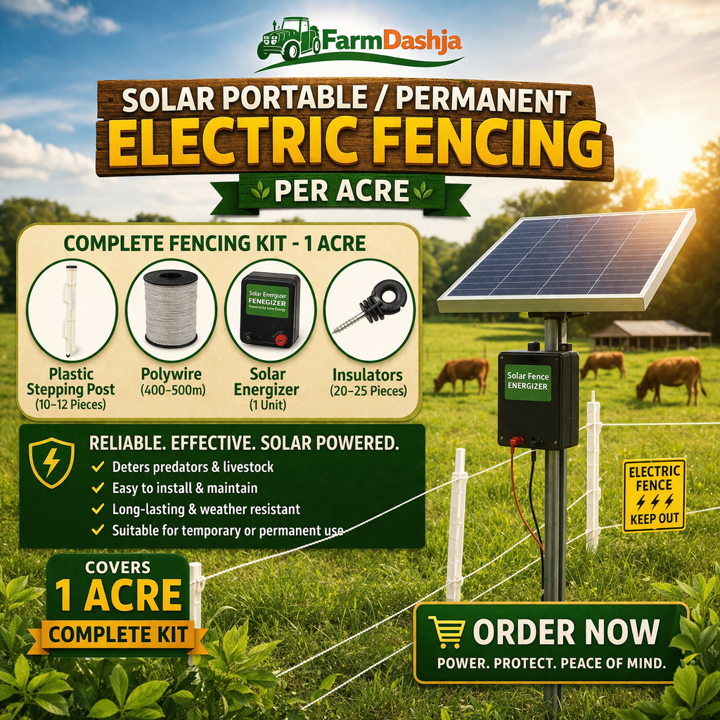 Solar Portable/Permanent Electric Fenicing