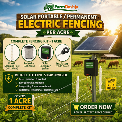 Solar Portable/Permanent Electric Fenicing